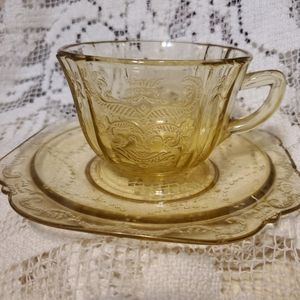 Sharon Cabbage Rose Cup and Saucer